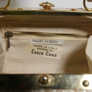 Italian Vintage Lesco Lona Wicker Purse